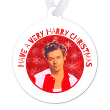 Load image into Gallery viewer, Harry Styles Christmas Ornament
