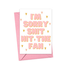 Load image into Gallery viewer, Funny Sympathy ans Encouragement Greeting Card

