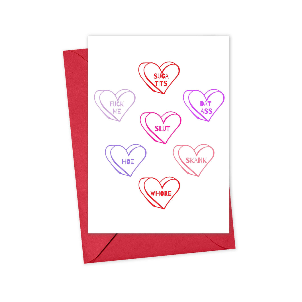 Funny Dirty Valentine's Day or Galentine's Day Card for Best Friend