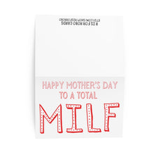 Load image into Gallery viewer, MILF Funny Mothers Day Card for Wife
