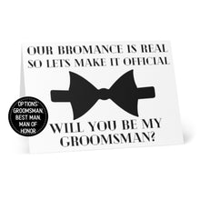 Load image into Gallery viewer, Bromance Groomsmen Proposal Card
