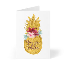 Load image into Gallery viewer, You are Golden Pineapple Thank You Card
