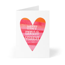 Load image into Gallery viewer, Why Hello There Cute Friendship Greeting Card
