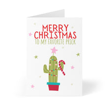Load image into Gallery viewer, Cactus Funny Christmas Card
