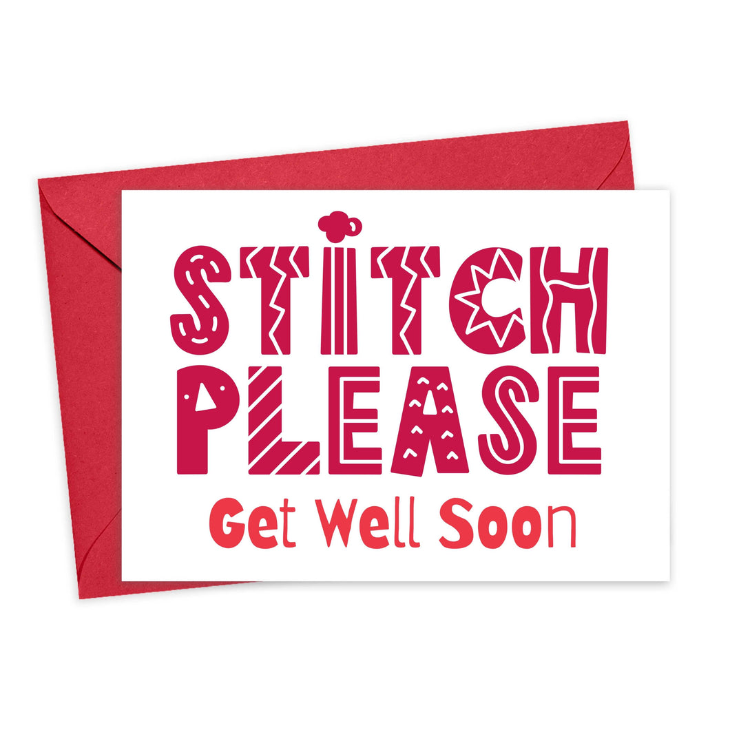 Funny Get Well Soon Greeting Card