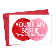 Load image into Gallery viewer, Bestie Best Friend Greeting Card for BFF
