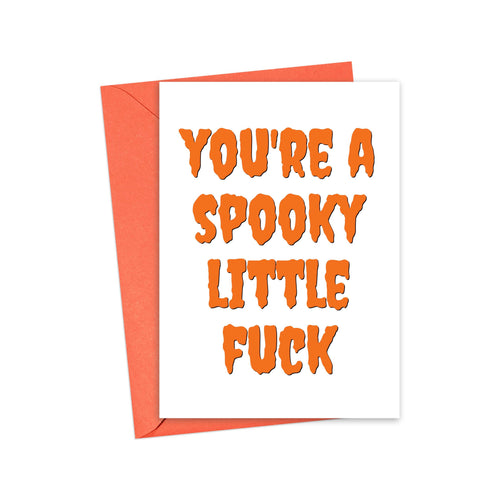 Funny Halloween Greeting Card