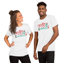 Load image into Gallery viewer, Merry and Married Christmas Shirts Matching Couples Pajamas
